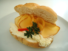 Houska plněná sýrová